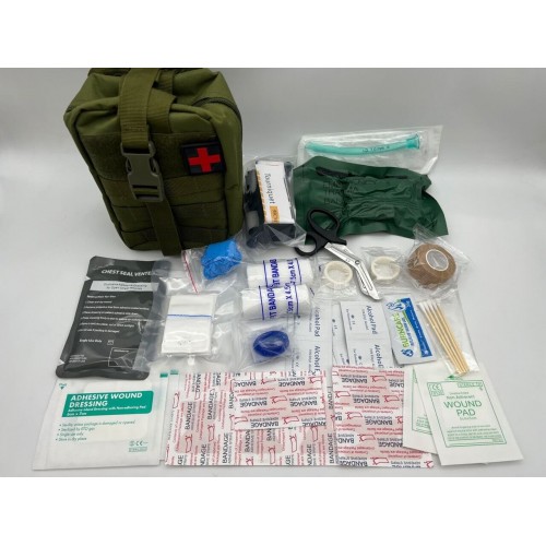 Номер 4. АРМЕЙСКАЯ АПТЕЧКА первой помощи ‼️УКОМПЛЕКТОВАННАЯ / универсальная медицинская аптечка в Омске