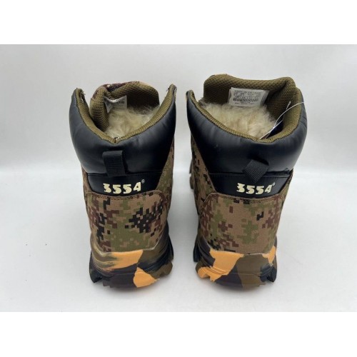 Тактические треккинговые ботинки «3554» зимние на меху в Омске