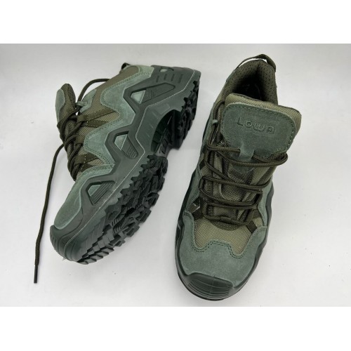 Тактические треккинговые демисезонные ботинки реплика LOWA (Низкие) в Омске