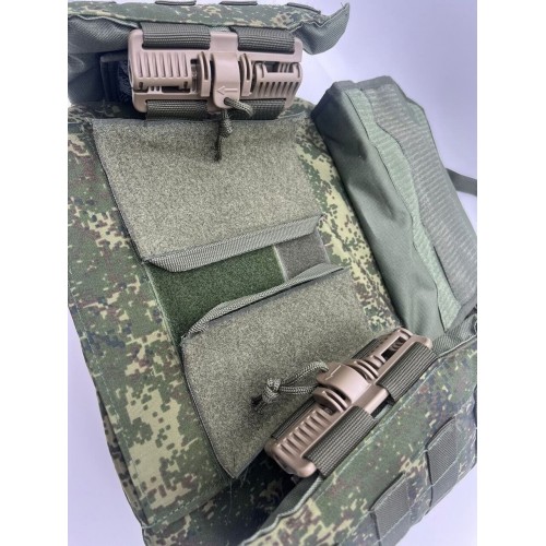 Бронежилет ЗАЩИТНИК в Омске с кевларовым баллистическим пакетом C2, капами и бронеплитами Бр5