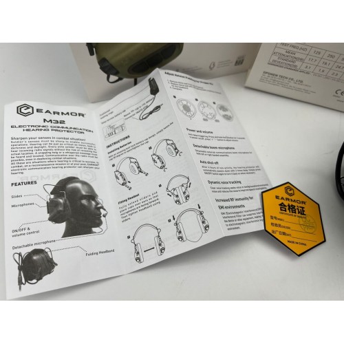 EARMOR M32 активные тактические наушники в Омске
