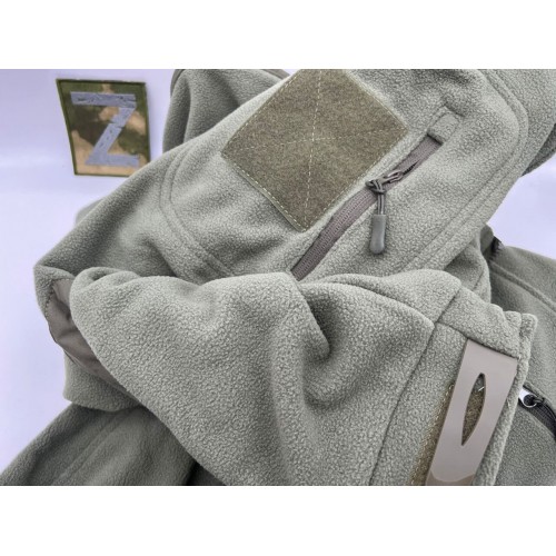 Флисовая военная зимняя кофта толстая в Омске