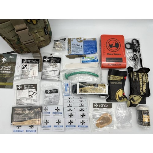 Военная тактическая аптечка RHINO RESCUE 25в1 в Омске