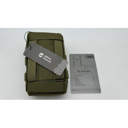 Военная тактическая аптечка RHINO RESCUE IFAK TRD MINI 11в1 в Омске