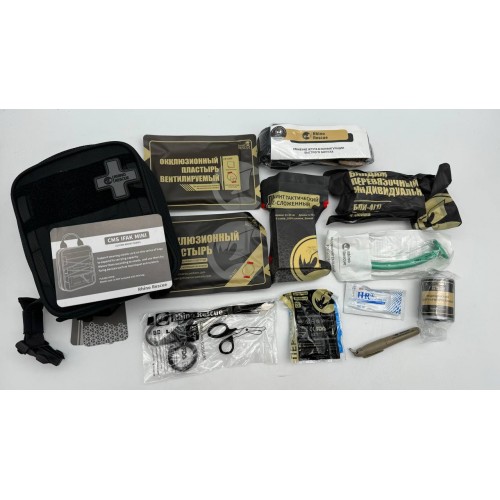 Военная тактическая аптечка “RHINO RESCUE” 10в1 в Омске укомплектованная