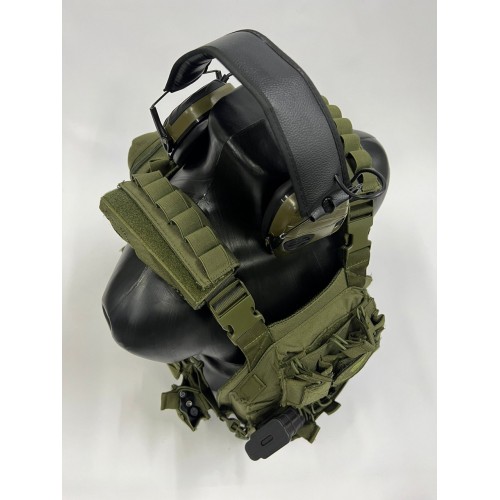 Жилет (плитник быстросъёмный YAKEDA/разгрузка)2 с подсумками на спине в Омске