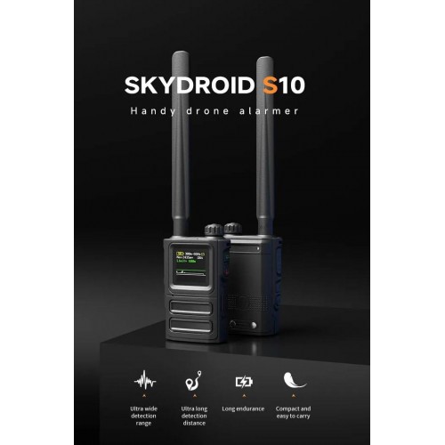Детектор-обнаружитель дронов SKYDROID S-10 / «СОКОЛ 10» в Омске портативный всенаправленный
