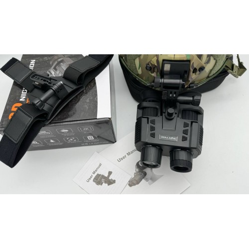 Прибор ночного видения NV-8000 v2.0 3D NIGHT VISION 4K VIDEO с адаптером на шлем в Омске