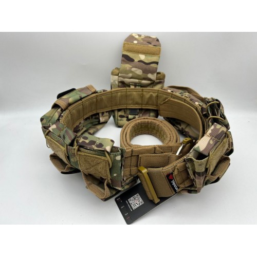 Пояс разгрузочный YAKEDA тактический с подсумками в Омске