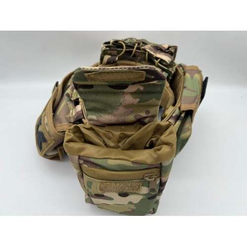 Пояс разгрузочный YAKEDA тактический с подсумками в Омске