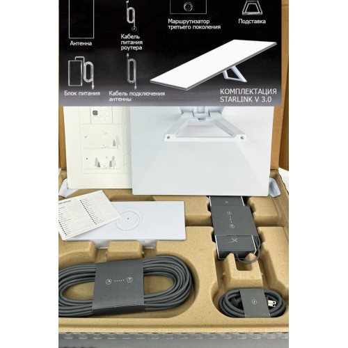 Комплект оборудования спутниковой связи Starlink V 3.0 в Омске