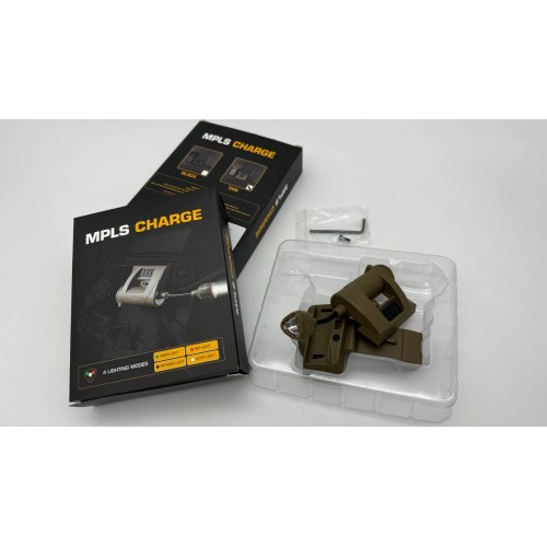 Нашлемный тактический фонарь MPLS Charge аккумуляторный в Омске