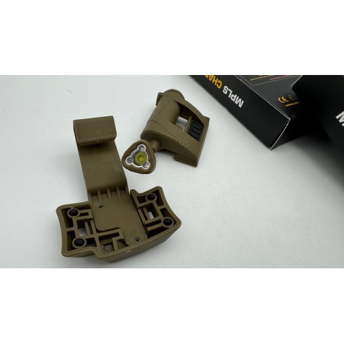 Нашлемный тактический фонарь MPLS Charge аккумуляторный в Омске