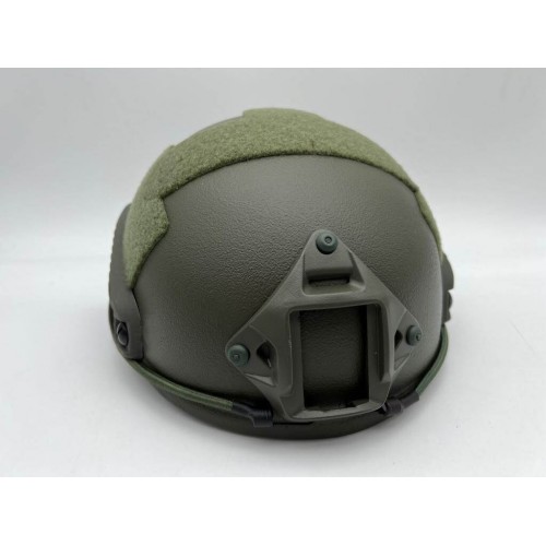 Кевларовый тактический баллистический шлем FAST Ops-Core NIJ IIIA / Бр2 класс защиты / без ушей с системой регулировки Венди в Омске