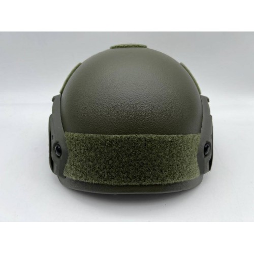 Кевларовый тактический баллистический шлем FAST Ops-Core NIJ IIIA / Бр2 класс защиты / без ушей с системой регулировки Венди в Омске