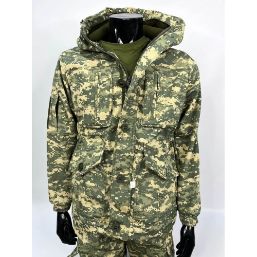 Костюм камуфляжный RIPSTOP водоотталкивающий Amteks THP демисезонный в Омске