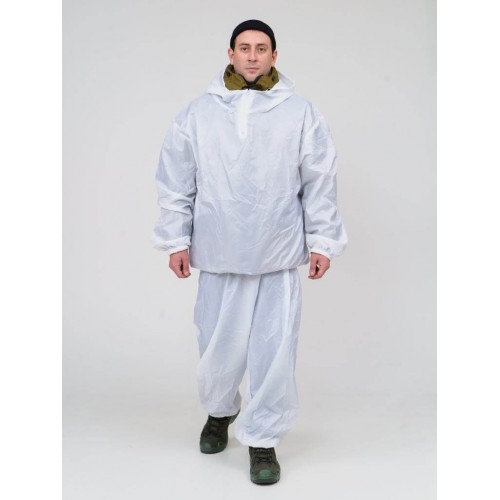 Маскхалат зимний белый в Омске