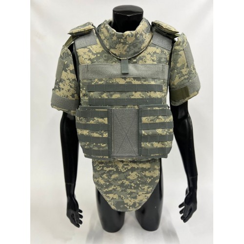Военный бронежилет пиксельный с плитами в Омске