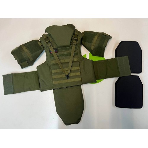 Бронежилет штурмовой с бронеплитами Бр5 и 6 в Омске