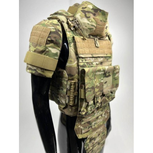 Разгрузка / плитник “UNIVERSAL ARMOR” + чехол для защиты плеч + чехол напашника + чехол для защиты шеи (без баллистики) в Омске