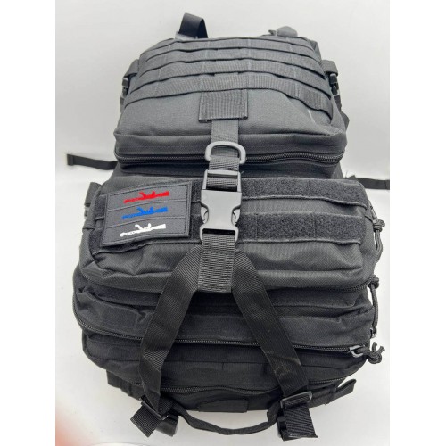 Рюкзак тактический 45 л чёрный в Омске