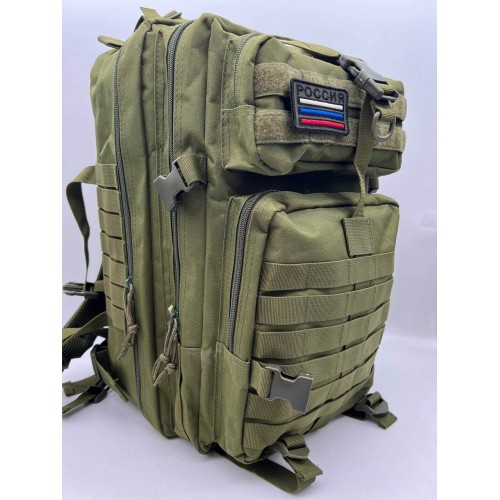 Рюкзак тактический 45 л цвет олива в Омске