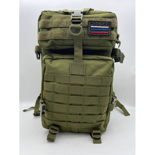Рюкзак тактический 45 л цвет олива в Омске