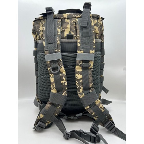 Рюкзак тактический 45 л пиксель/серый в Омске