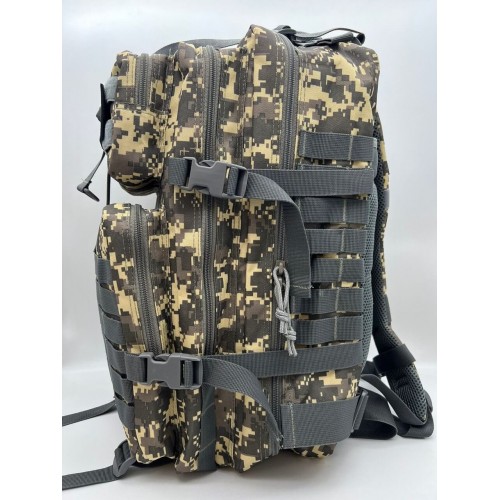 Рюкзак тактический 45 л пиксель/серый в Омске