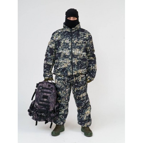 Рюкзак тактический 55 л со съемными подсумками в Омске