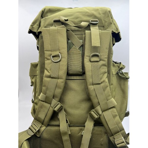 Рюкзак тактический 75 литров цвет хаки в Омске