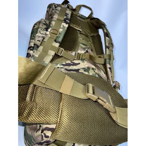 Рюкзак тактический 75 литров цвет мультикам в Омске