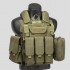 Тактический разгрузочный жилет «5 / пять карманов» с подсумками Tactical Molle Plate Carrier для съемных бронепластин в Омске