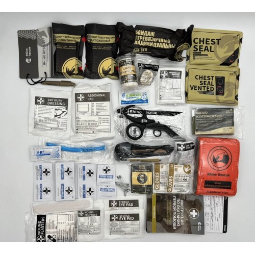 Военная тактическая аптечка “RHINO RESCUE” 30в1 в Омске