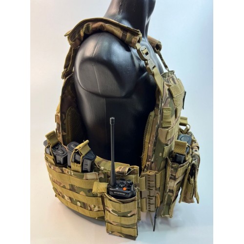 Жилет (плитник быстросъёмный/разгрузка) с возможностью установки боковых плит или боковых баллистических пакетов в Омске