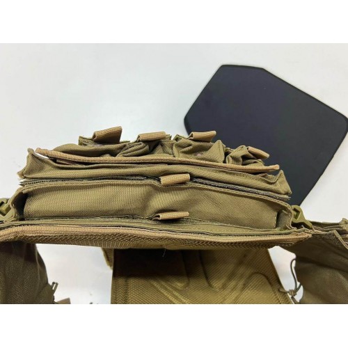 Жилет укомплектованный класс защиты NIJ IV (класс защиты Бр 5) в Омске